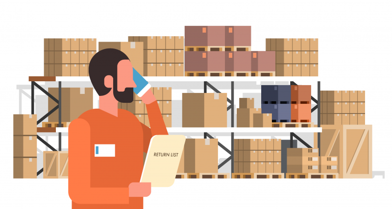 Handle returns for eCommerce