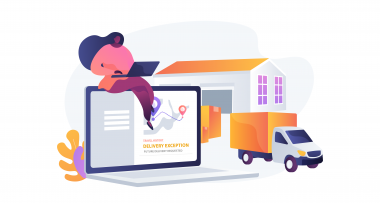 Delivery exception