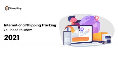 International shipping tracking