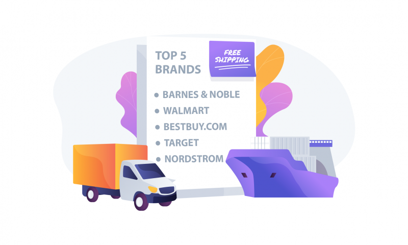 Brands with free shipping