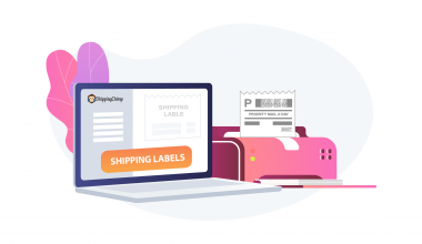 shipping labels