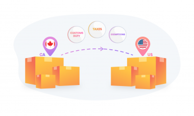 shipping from canada to us : customs duty