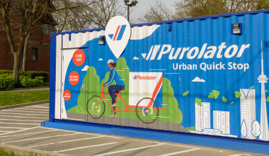 Does Purolator deliver on weekends?