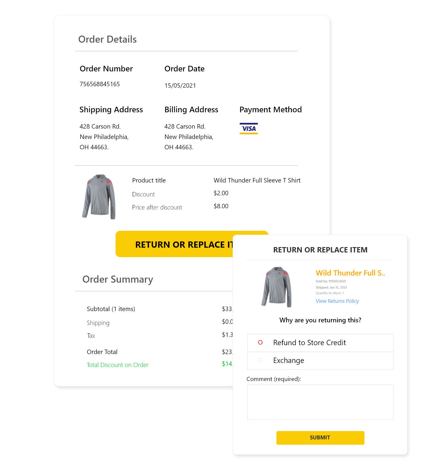Take ownership of order-delivery updates
